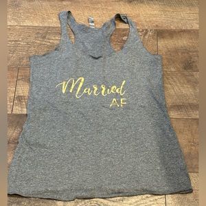 Married AF Tank Top XS
